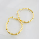 Candongas Megan 1.85g / 2.9cm Oro Amarillo 18K
