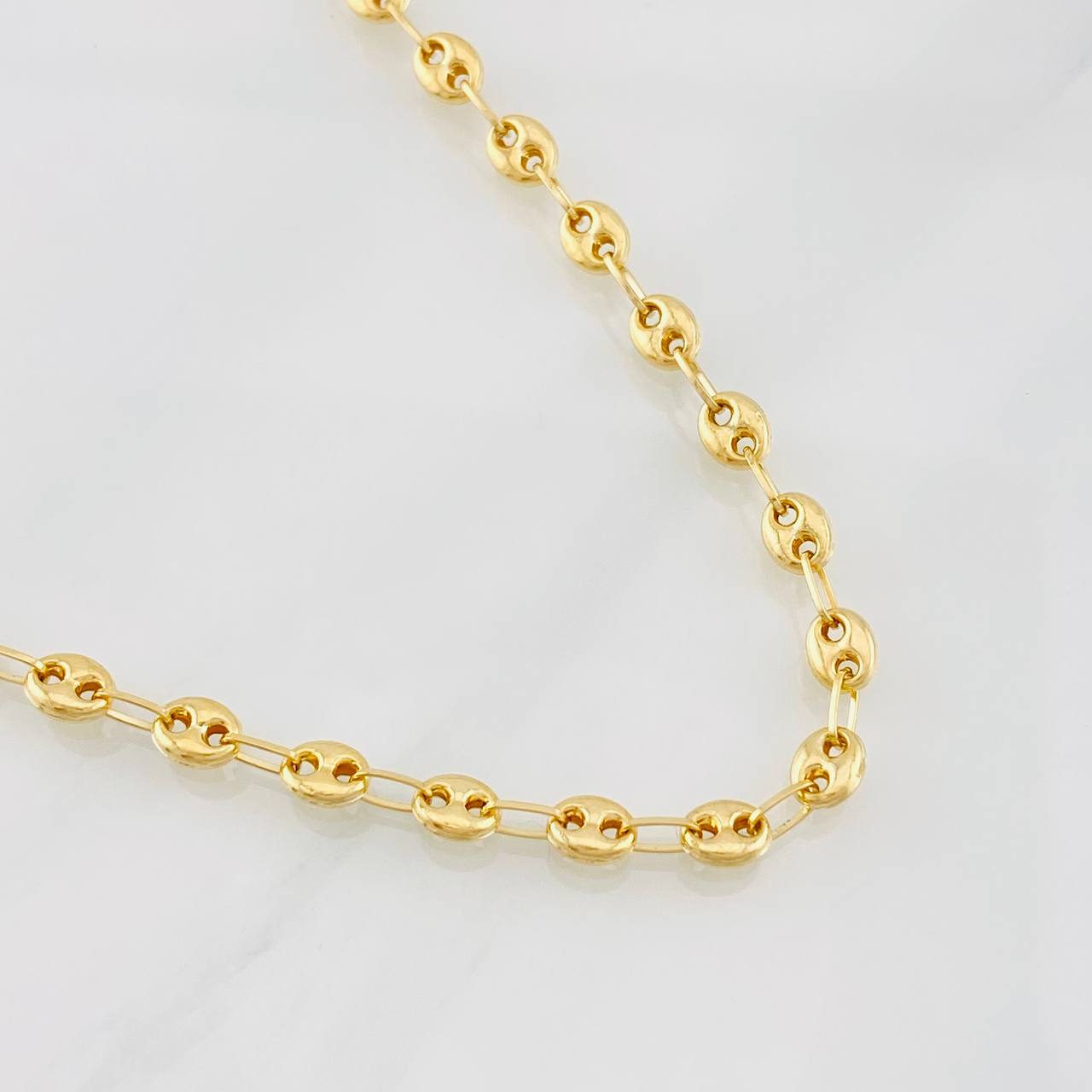 Cadena GC 7.5g / 60cm / 4.15mm Oro Amarillo 18K