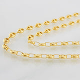 Cadena GC 6.7g / 50cm / 4.24mm Oro Amarillo 18K
