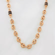 Cadena Rustica GC 10.15g / 50cm / 5mm Oro Rosa 18K