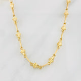 Cadena Rustica Corona 9.3g / 60cm / 4.95mm Oro Amarillo 18K