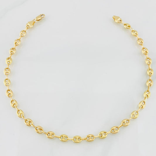 Tobillera GC 4.2g / 26cm / 4.55mm Oro Amarillo 18K