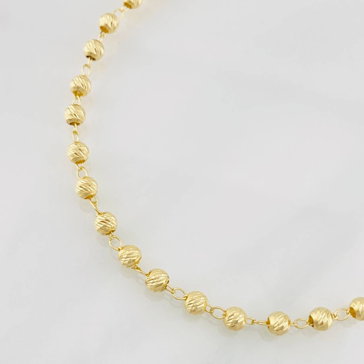 Pulso Militar 3.1g / 19.8cm / 4mm Oro Amarillo 18K