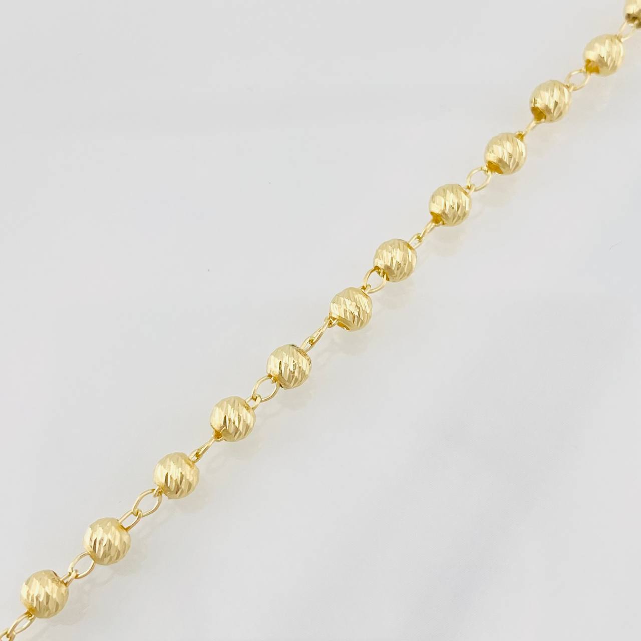 Pulso Militar 3.1g / 19.8cm / 4mm Oro Amarillo 18K