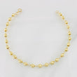 Pulso Militar 3.15g / 19.7cm / 4mm Oro Amarillo 18K