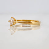 Anillo Solitario 2.05g / T6 1/4 Oro Amarillo 18K