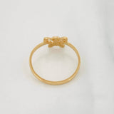 Anillo Mariposa 1.35g / T6 1/4 Oro Amarillo 18K