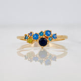 Anillo Circulos 1.9g / T7 1/4 Oro Amarillo 18K
