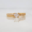 Anillo Solitario Churumbela 1.95g / T6 1/2 Oro Amarillo 18K