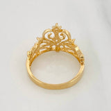 Anillo Corona 2.5g / T7 Oro Amarillo 18K