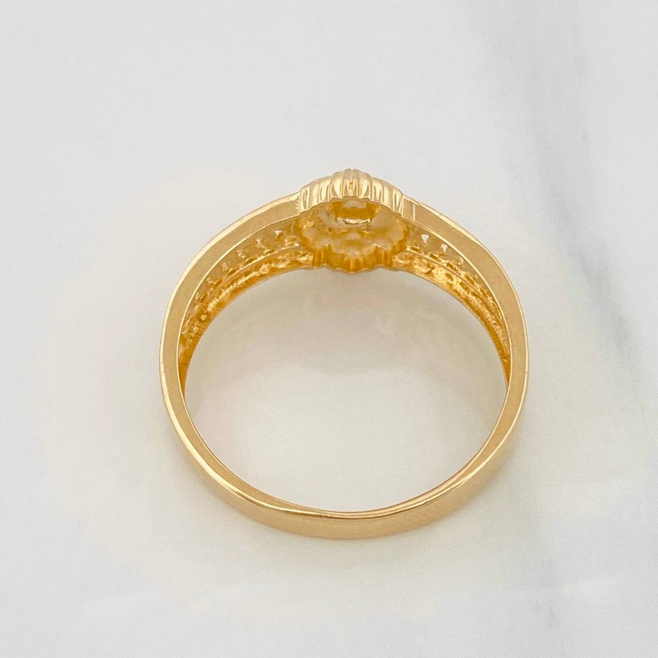 Anillo Leon 4.25g / T11 Oro Amarillo 18K