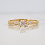 Anillo Solitario 1.7g / T6 3/4 Oro Amarillo 18K