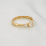 Anillo Solitario 1.8g / T7 3/4 Oro Amarillo 18K
