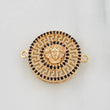 Herraje Medusa 3.55g / 2.4cm Oro Amarillo 18K