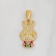 Dije Rostro Conejo 1.35g / 2.5cm Oro Amarillo 18K
