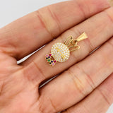 Dije Rostro Conejo 1.35g / 2.5cm Oro Amarillo 18K