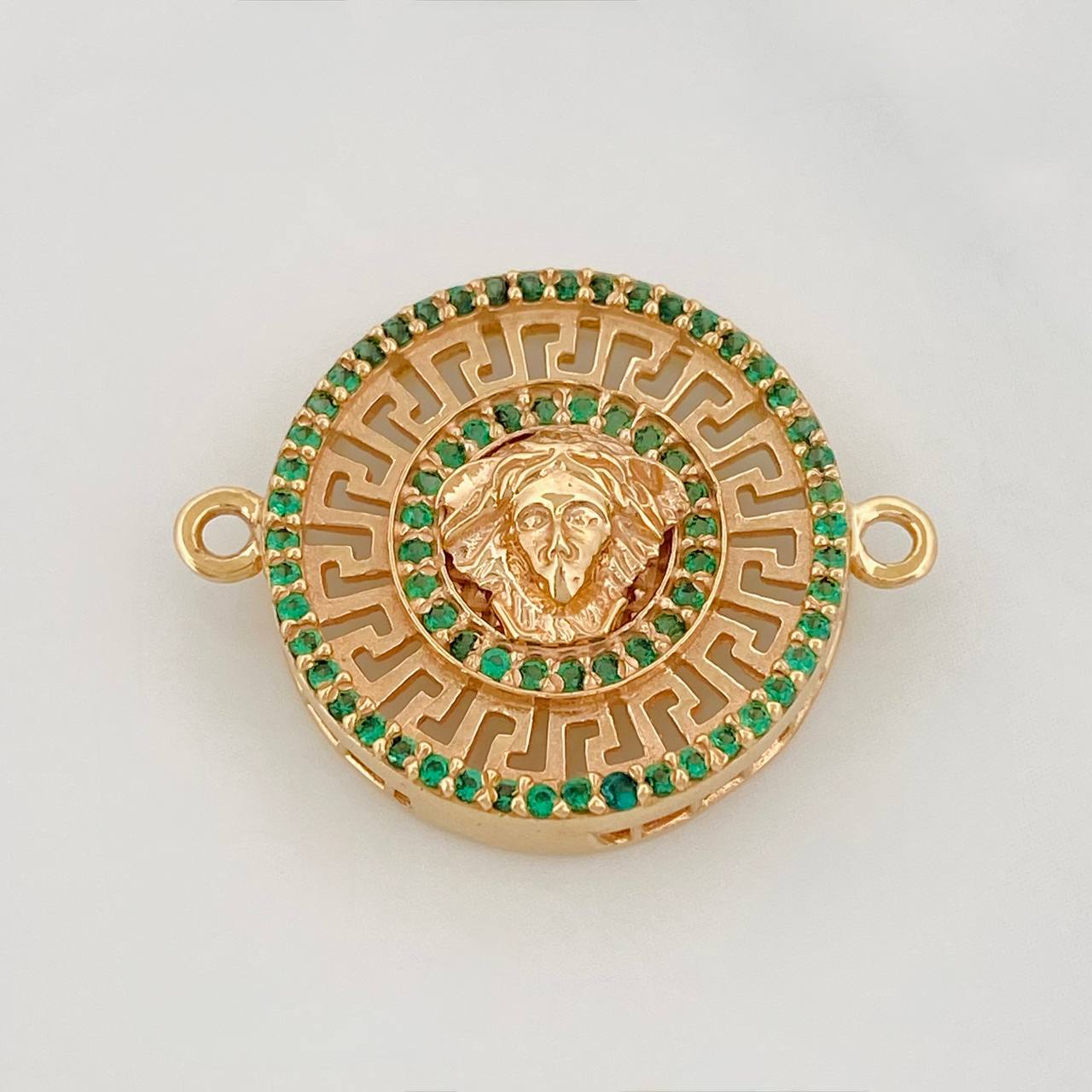 Herraje Medusa 3.35g / 2.4cm Oro Amarillo 18K
