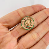 Herraje Medusa 3.35g / 2.4cm Oro Amarillo 18K