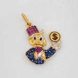Dije Pato Inspirado 2.45g / 2.6cm Tres Oros 18K