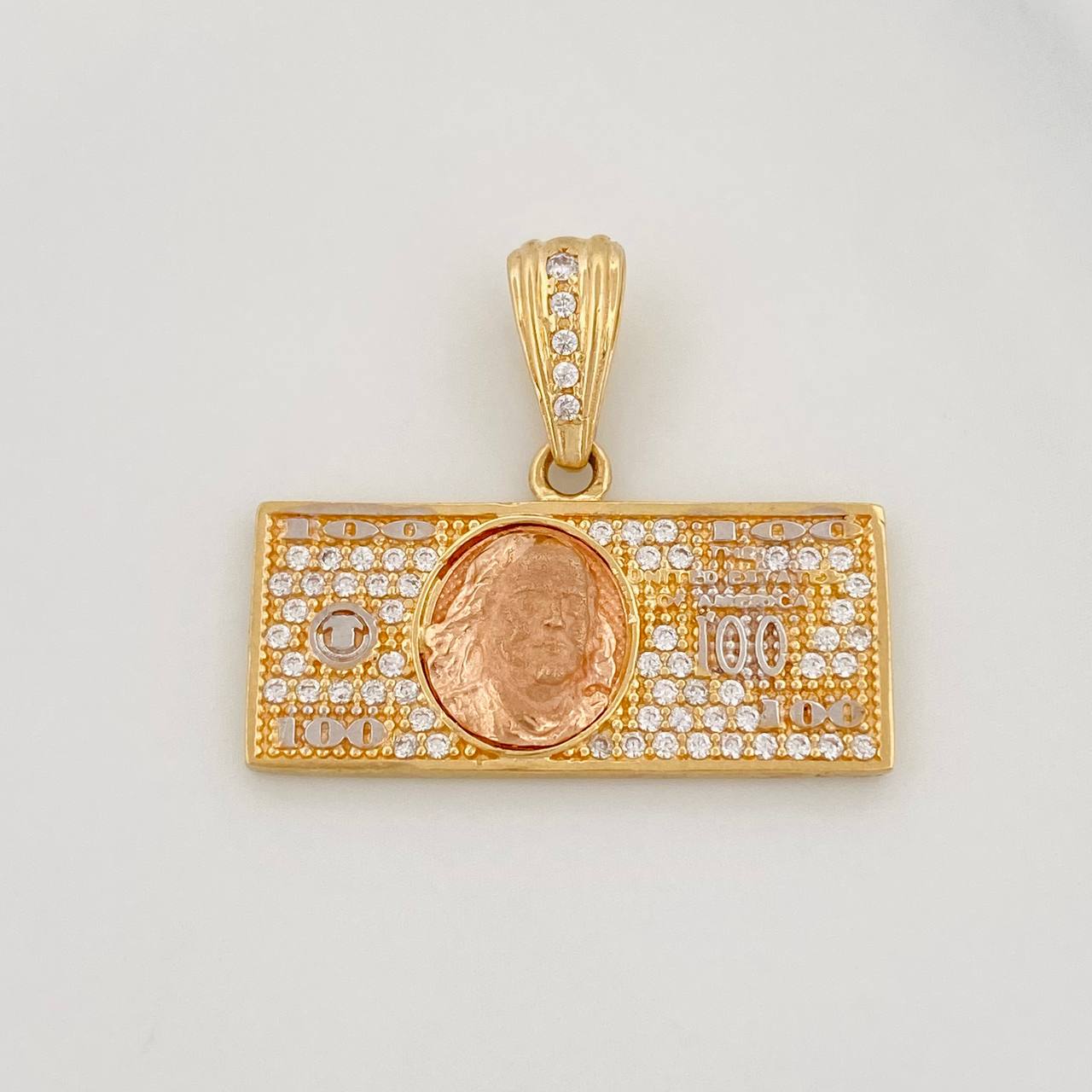 Dije One Dolar 3.8g / 2.1cm Tres Oros 18K