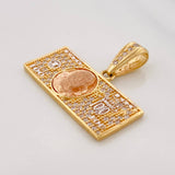 Dije One Dolar 3.8g / 2.1cm Tres Oros 18K