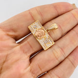 Dije One Dolar 3.8g / 2.1cm Tres Oros 18K