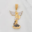 Dije San Miguel Arcangel 6.4g / 5.1cm Tres Oros 18K