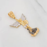 Dije San Miguel Arcangel 6.4g / 5.1cm Tres Oros 18K