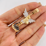 Dije San Miguel Arcangel 6.4g / 5.1cm Tres Oros 18K