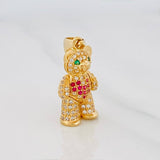 Dije Oso Articulado 4.6g / 2.8cm Oro Amarillo 18K