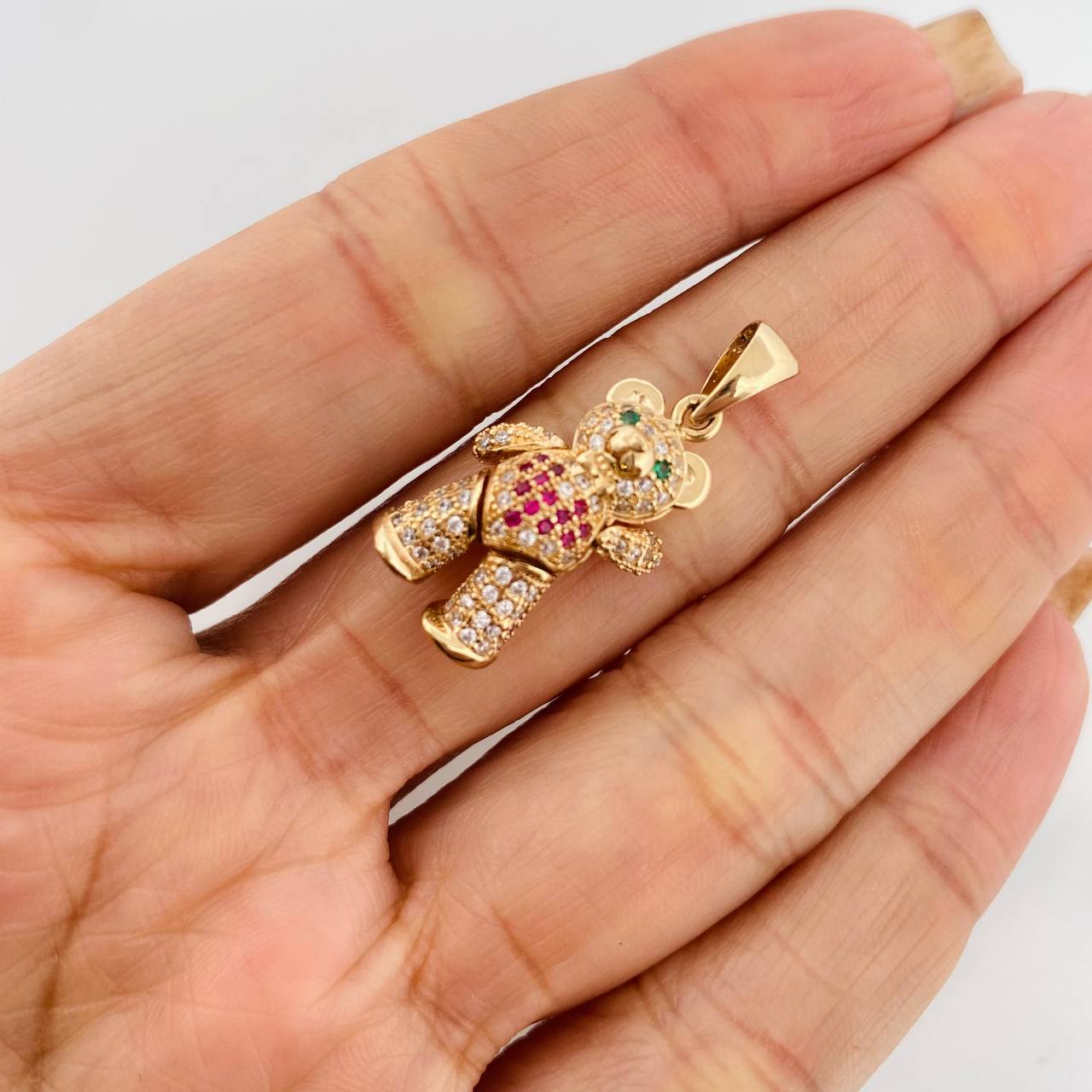 Dije Oso Articulado 4.6g / 2.8cm Oro Amarillo 18K