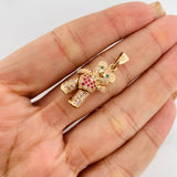 Dije Oso Articulado 4.6g / 2.8cm Oro Amarillo 18K