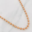 Cadena Militar 18.3g / 50cm / 4mm Oro Rosa 18K