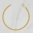 Pulso China 1.6g / 21cm / 2.5mm Oro Amarillo 18K
