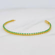 Pulso Tenis 4g / 15cm / 2.2mm Oro Amarillo 18K