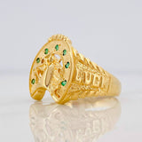 Anillo Herradura Caballo 7.65g / T11 Oro Amarillo 18K