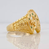 Anillo Herradura Caballo 7.65g / T11 Oro Amarillo 18K