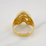 Anillo Herradura Caballo 7.65g / T11 Oro Amarillo 18K