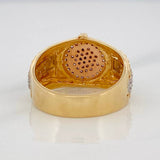 Anillo Correa Corona 8.6g / T11 Tres Oros 18K
