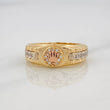 Anillo Correa Corona 4.75g / T8 1/4 Tres Oros 18K