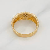Anillo Correa Corona 4.75g / T8 1/4 Tres Oros 18K
