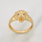 Anillo Pantera 4.45g / T10 3/4 Oro Amarillo 18K