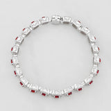 Pulso Tennis 21.15g / 18.05cm / 7.4mm Plata 925