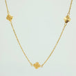 Cadena Aro Seguido Trebol 3.8gr / 46.1cm / 0.98mm Oro Amarillo 18K $