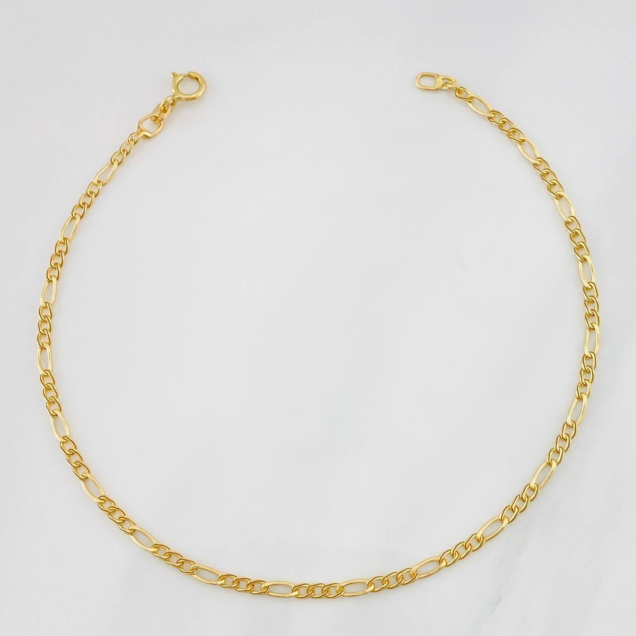 Pulso Figaro 0.75g / 19cm / 1.75mm Oro Amarillo 18K
