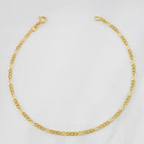 Pulso Figaro 0.75g / 19cm / 1.75mm Oro Amarillo 18K