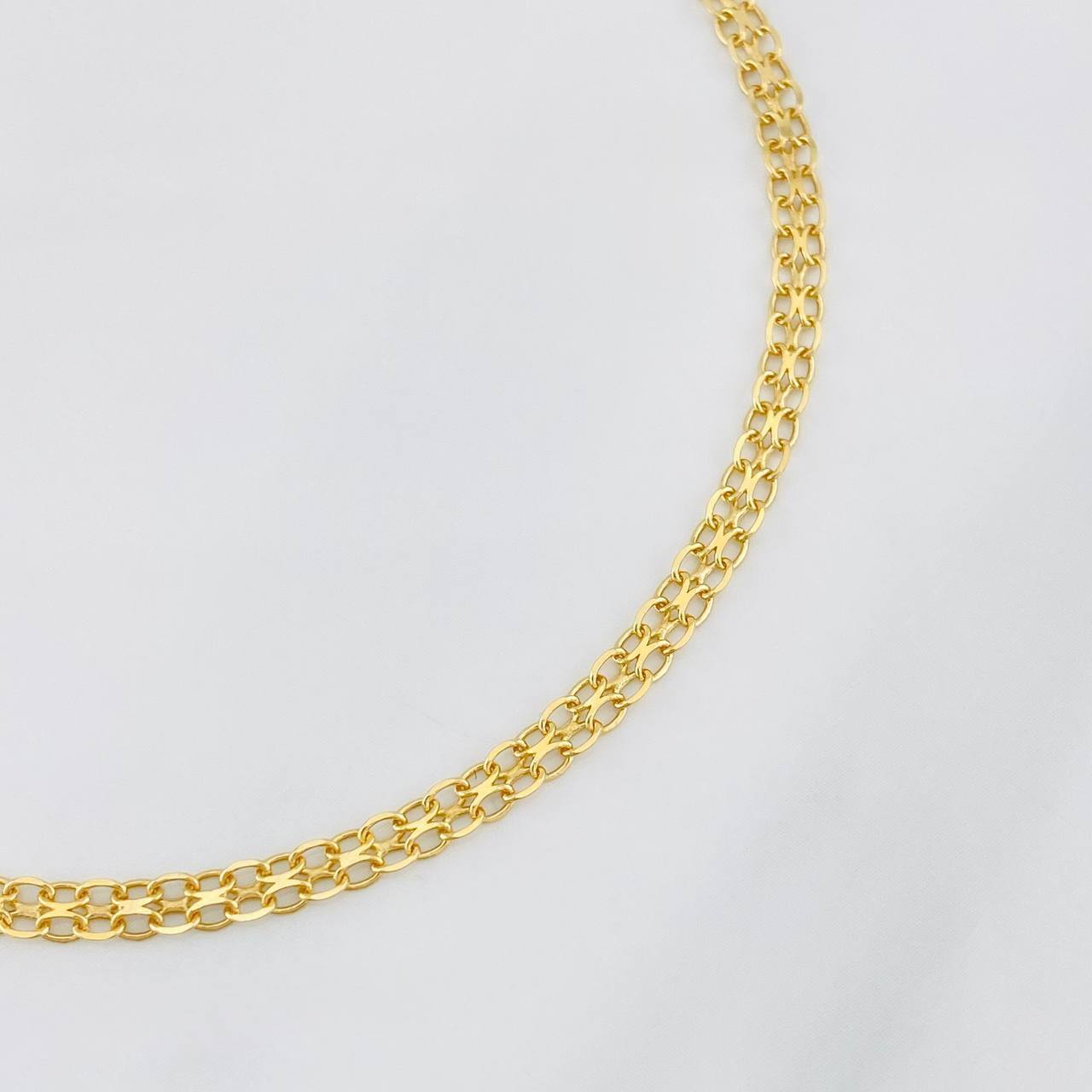 Pulso China 2.55g / 19cm / 2.97mm Oro Amarillo 18K