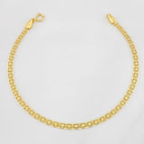 Pulso China 2.55g / 19cm / 2.97mm Oro Amarillo 18K