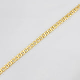 Pulso Cubano 1.55g / 19cm / 3.28mm Oro Amarillo 18K