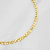 Pulso Cubano 1.55g / 19cm / 3.28mm Oro Amarillo 18K